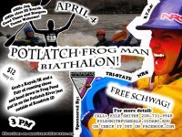 Potlatch Frog Man Run& Kayak Race