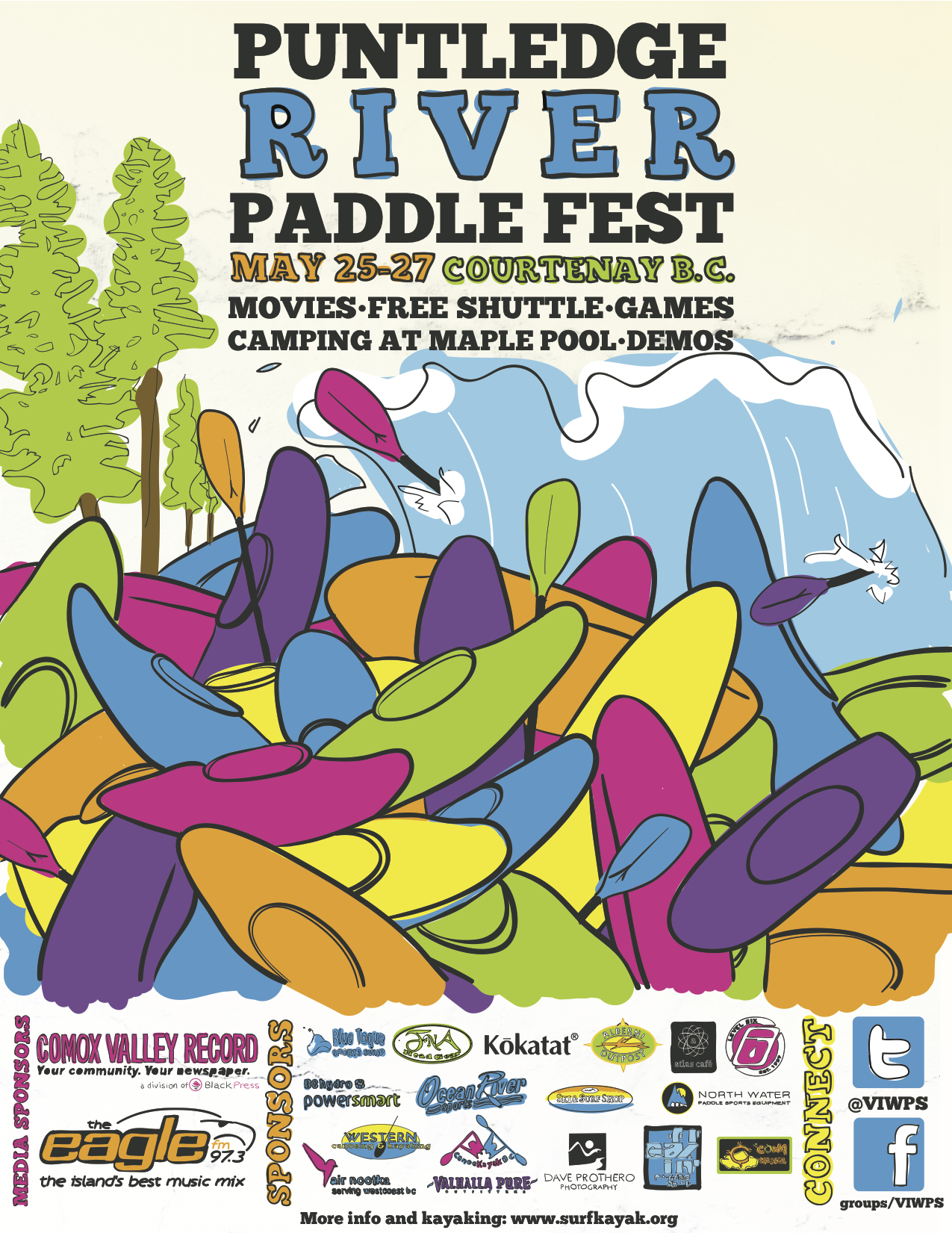 8th annual Puntledge River Paddle Festival