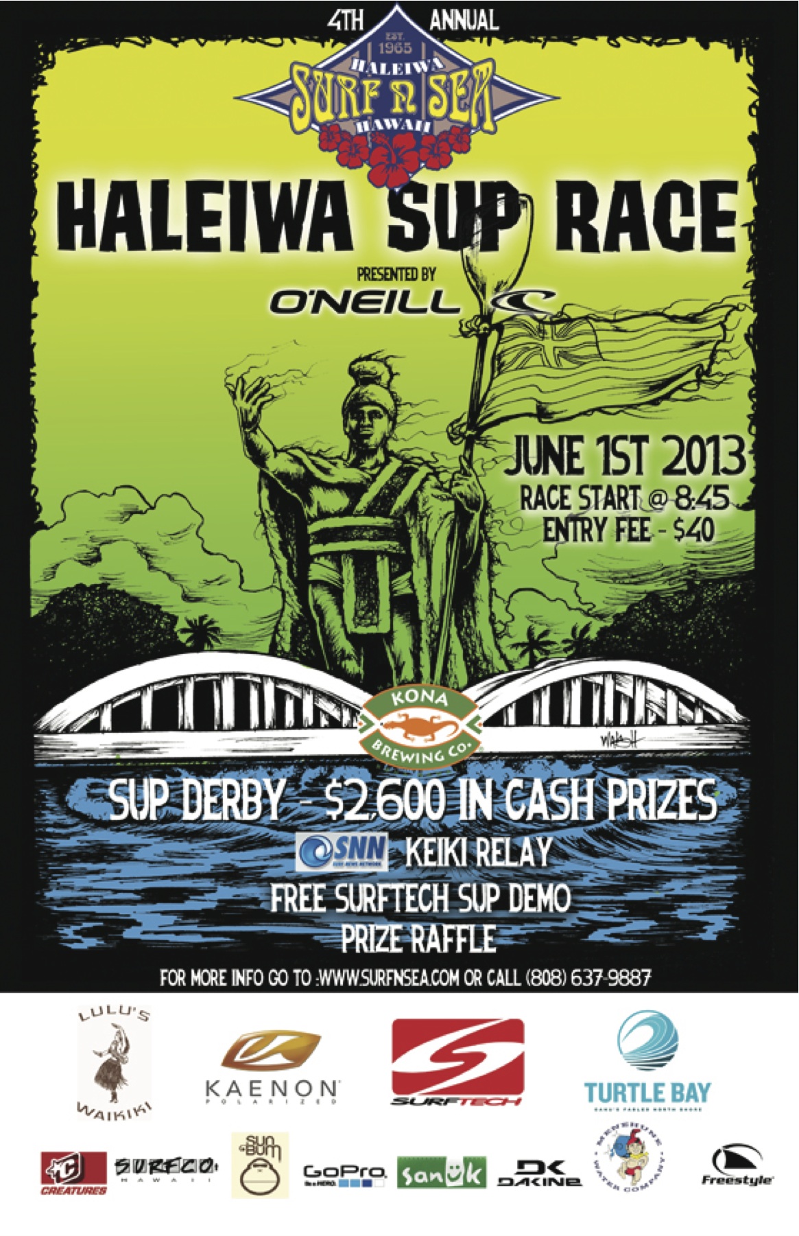 Surf n Sea Haleiwa SUP Race 