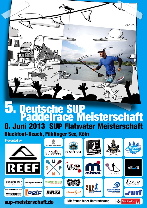  5 German SUP Flatwater Paddle Race Championships