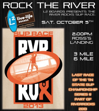 River Rocks SUP & kayak/canoe race