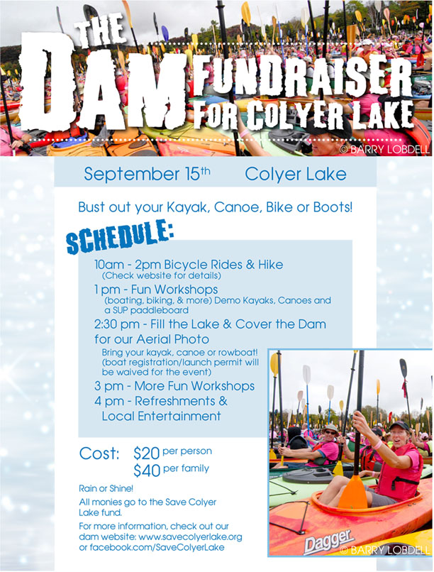 Colyer Lake Dam Fundraiser