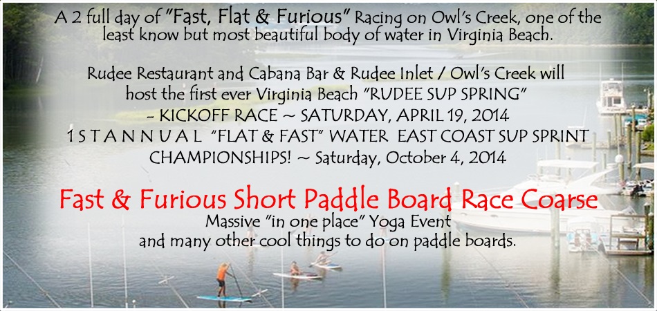 Rudee Paddle Sup Sprint Season Opener