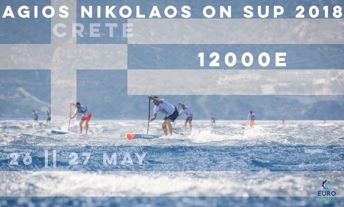 Agios Nikolaos on SUP #Euro Tour 4