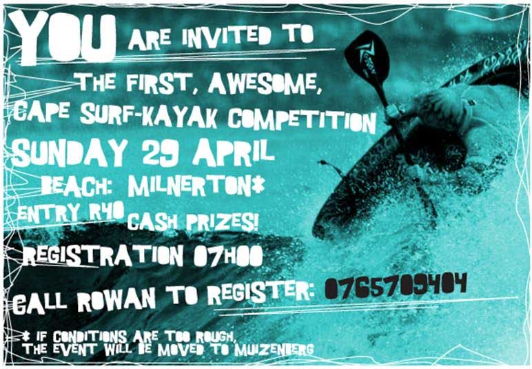 SKASA-WP Surf Kayaking Competition - Series Kick Off