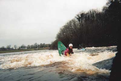 Kayak Photos - Shannon, Jamestown weir