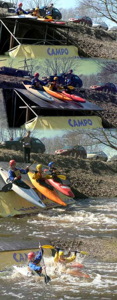 Boater Cross Start Ramp