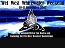 Wet West White-water Weekend
