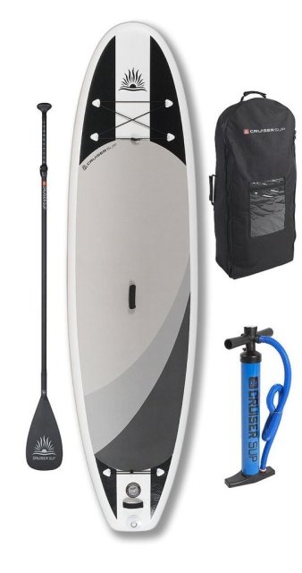 Cruiser SUP Crossover Air DL Double Layer Inflatable 10'8&quot; w/Wheeled Back Pack